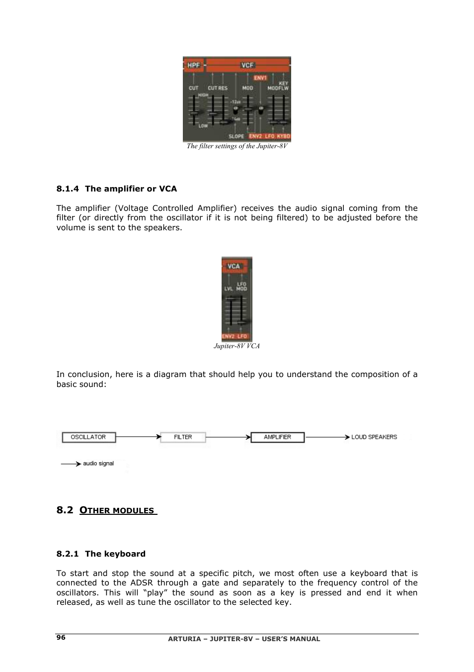 Arturia JUPITER-8V 2 User Manual | Page 96 / 125