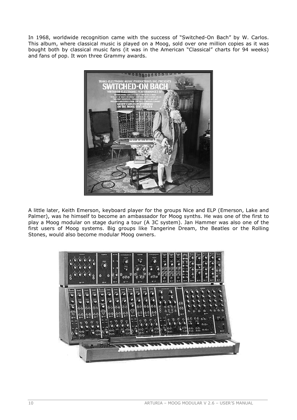 Arturia MOOG MODULAR 2.6 User Manual | Page 10 / 154