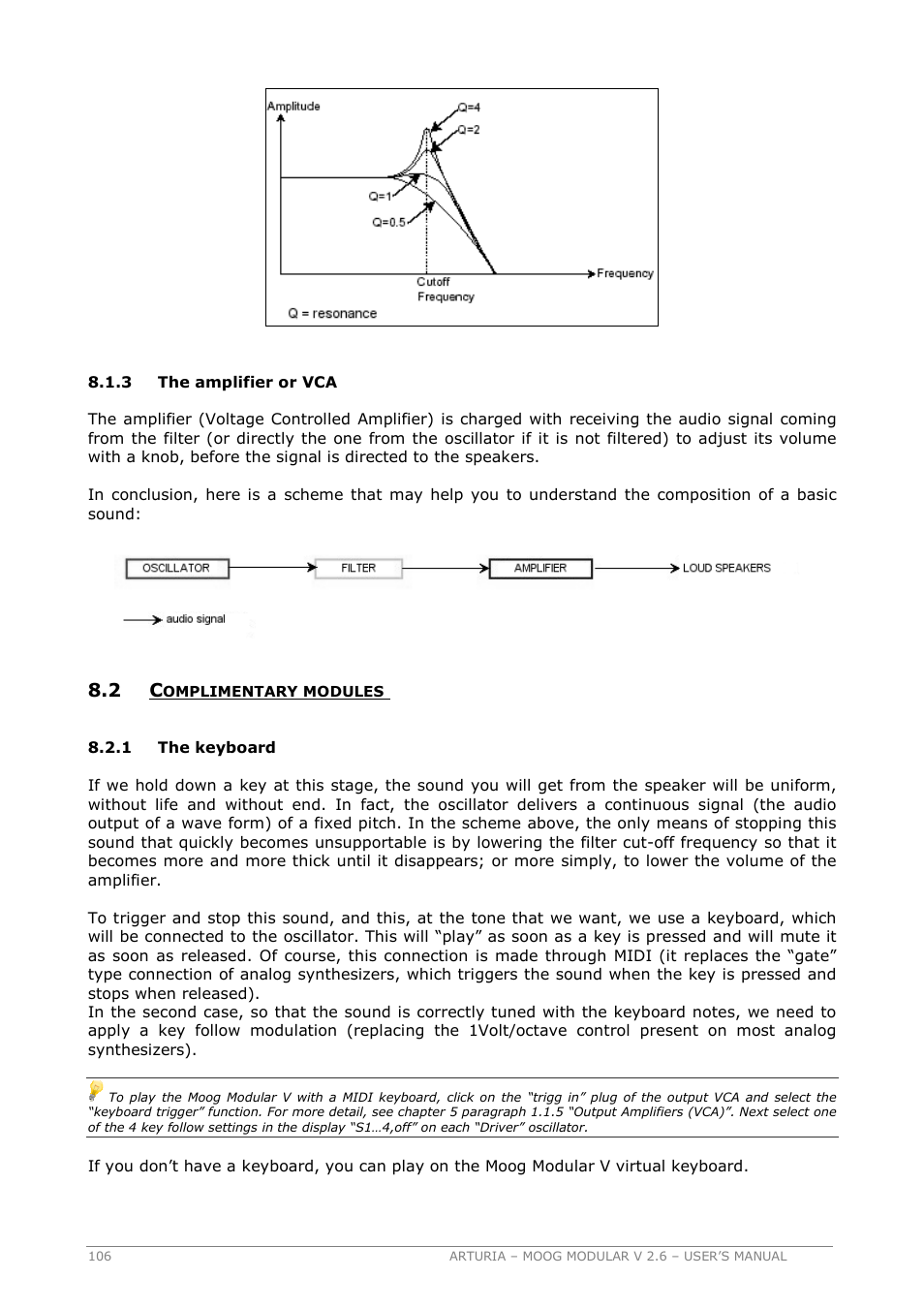 Arturia MOOG MODULAR 2.6 User Manual | Page 106 / 154