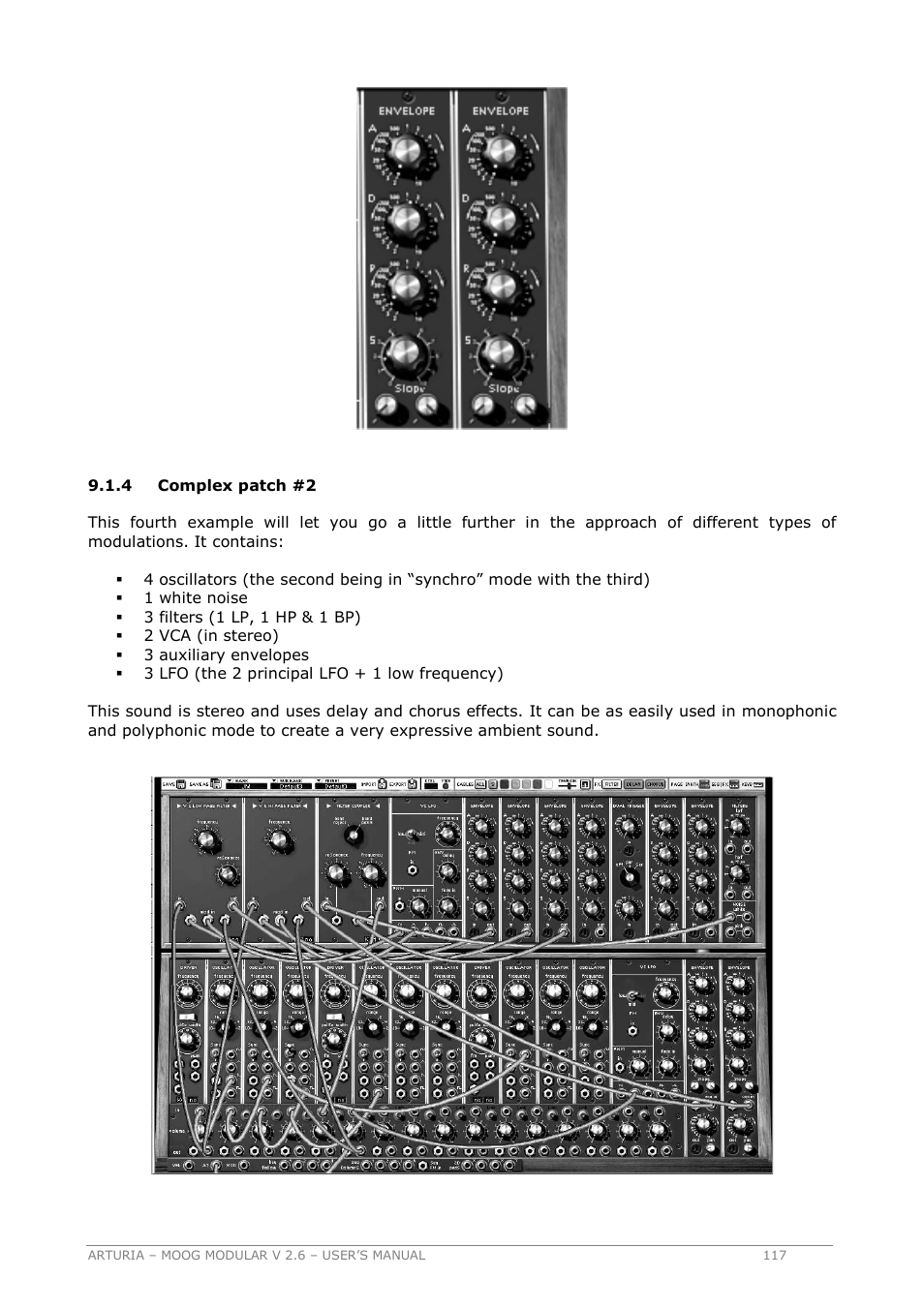 Arturia MOOG MODULAR 2.6 User Manual | Page 117 / 154