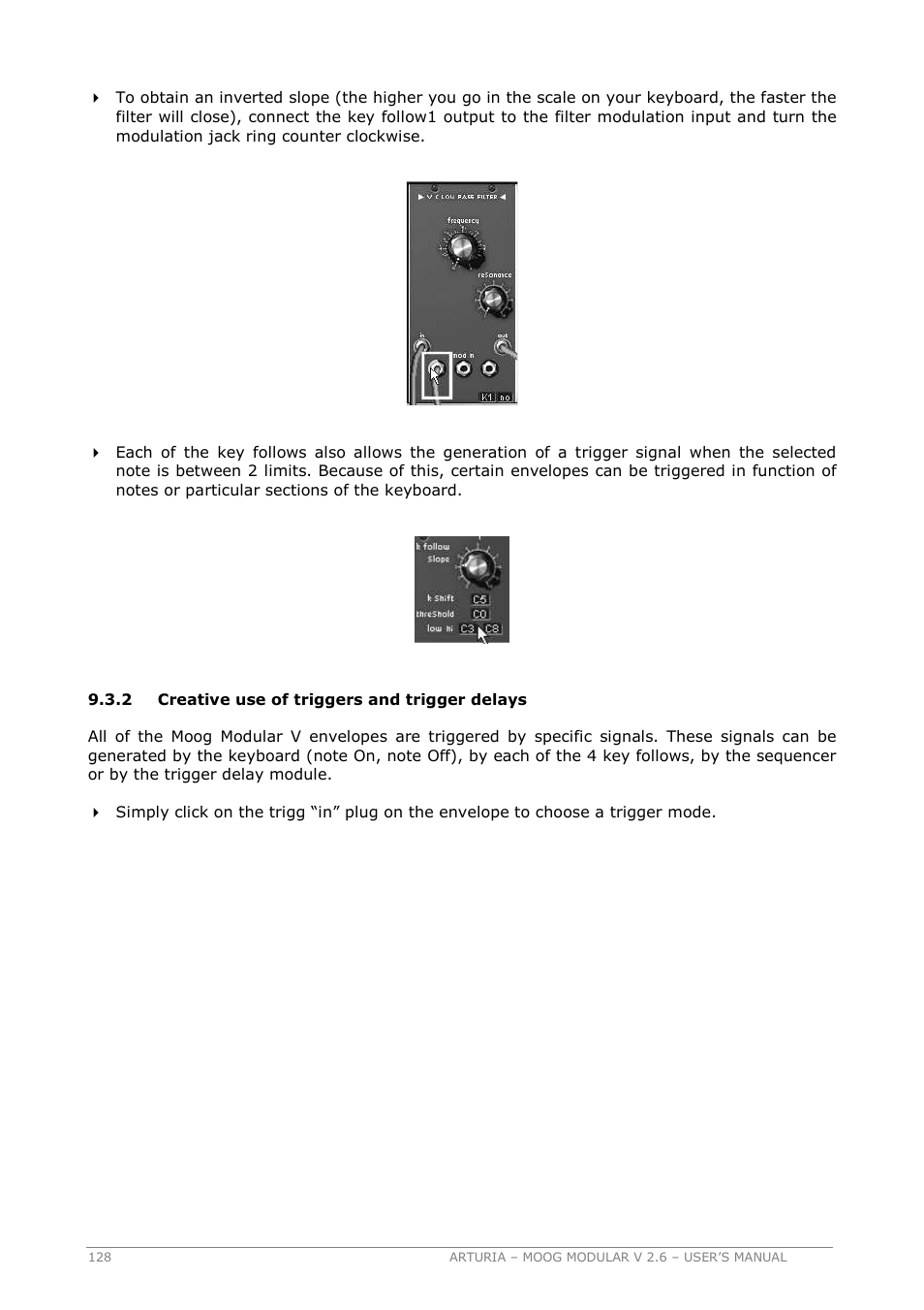 Arturia MOOG MODULAR 2.6 User Manual | Page 128 / 154
