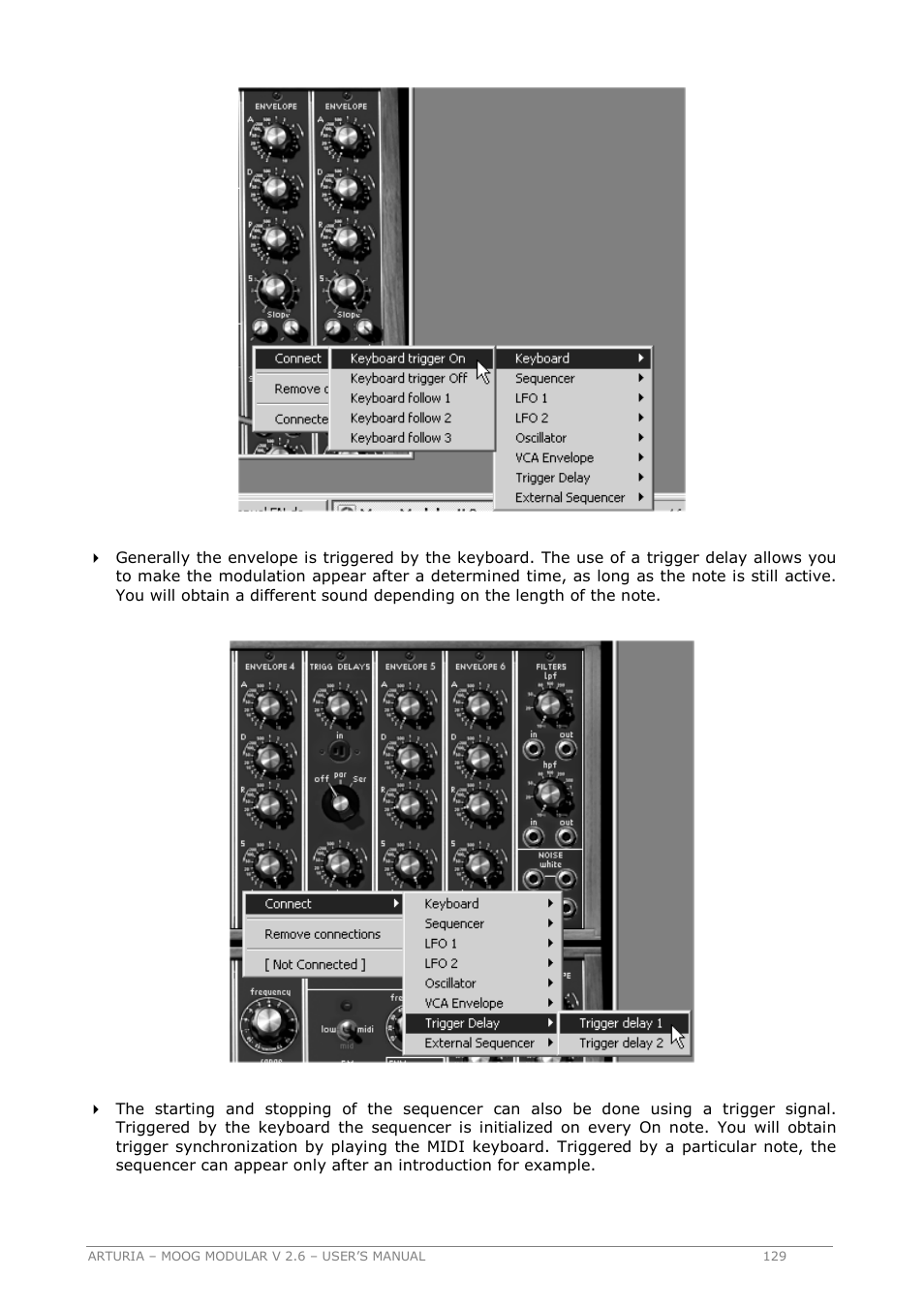 Arturia MOOG MODULAR 2.6 User Manual | Page 129 / 154