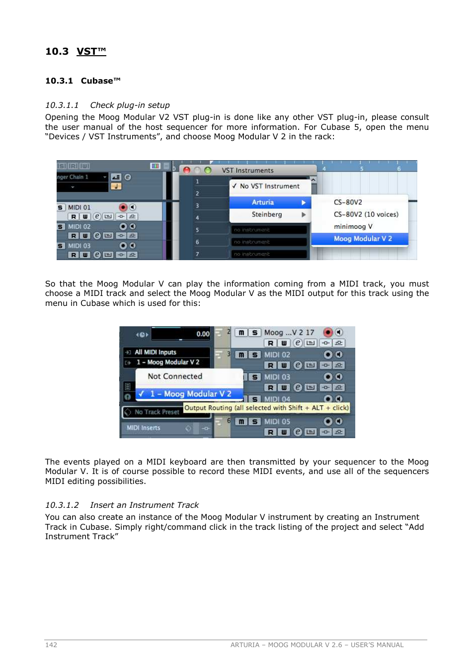 3 vst | Arturia MOOG MODULAR 2.6 User Manual | Page 142 / 154