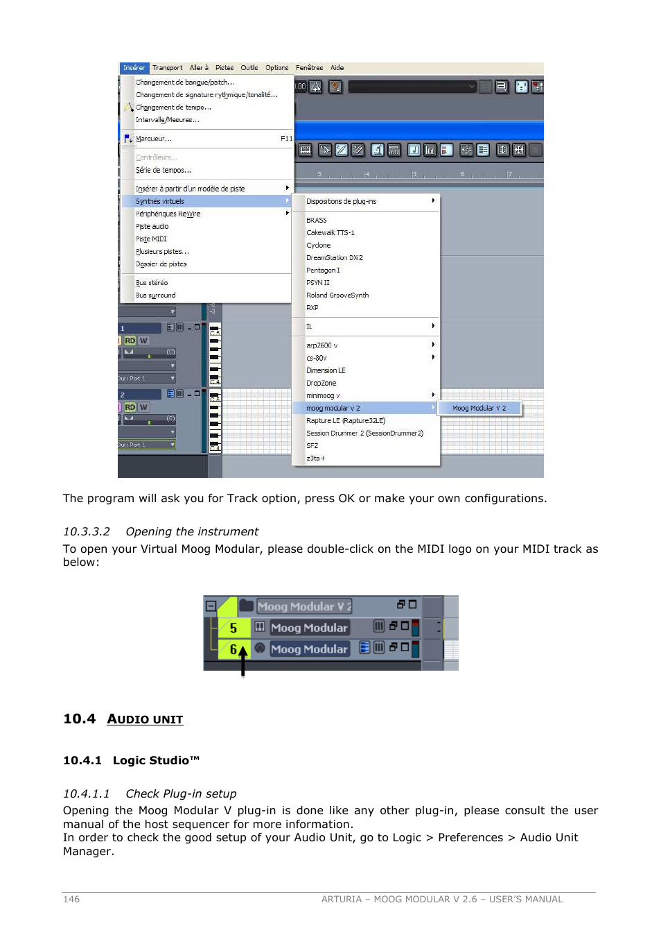 Arturia MOOG MODULAR 2.6 User Manual | Page 146 / 154
