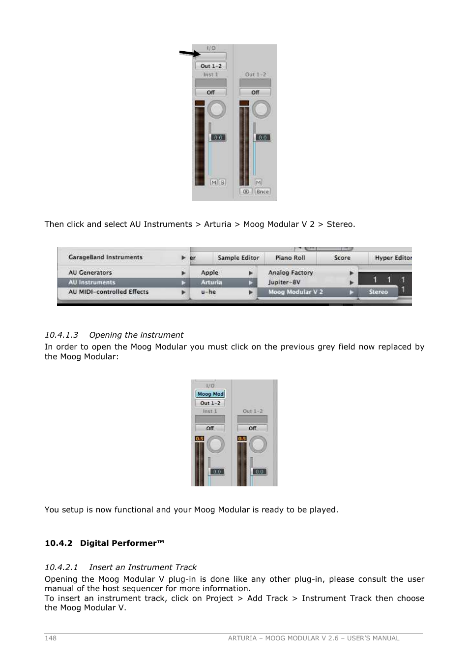 Arturia MOOG MODULAR 2.6 User Manual | Page 148 / 154