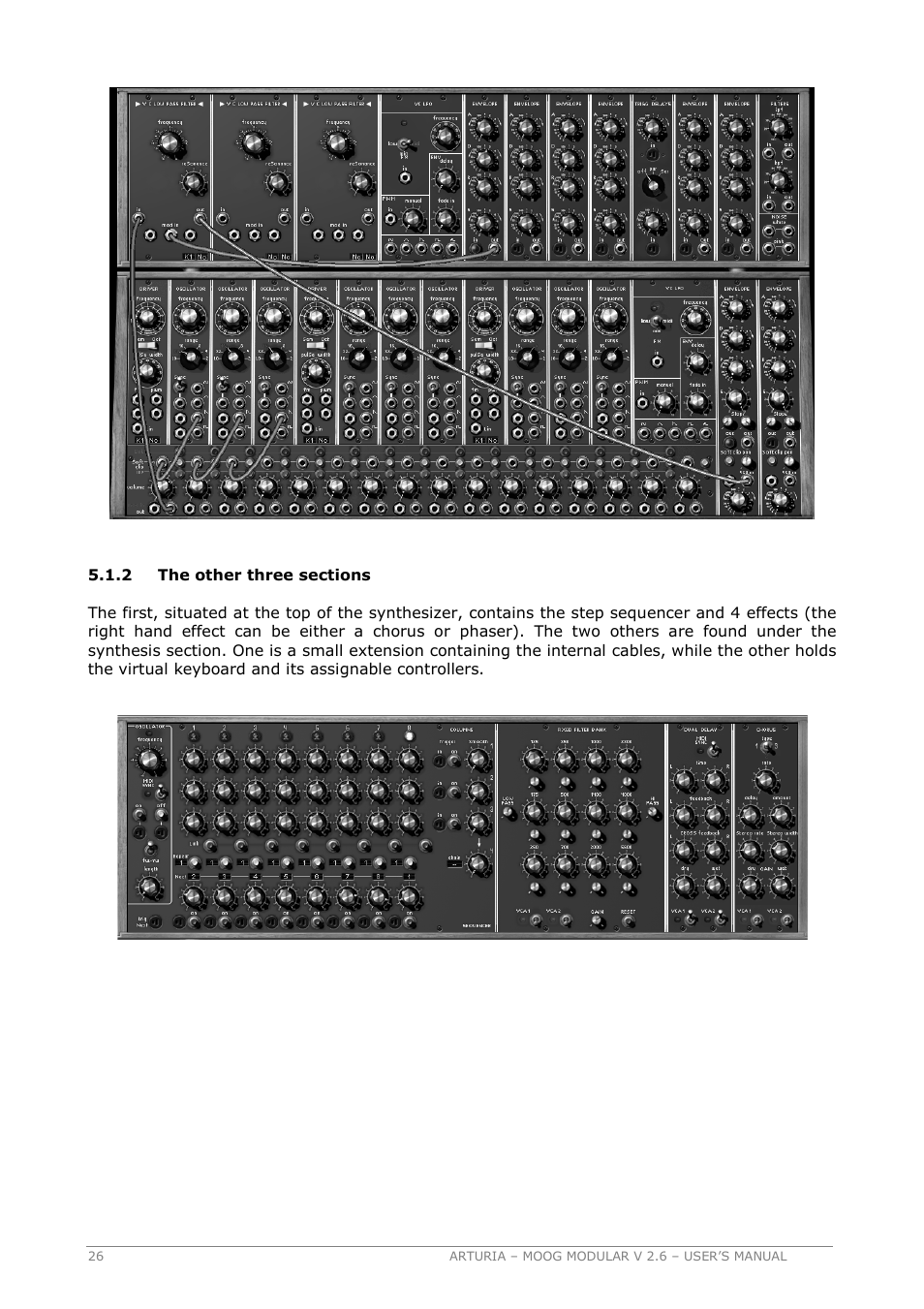 Arturia MOOG MODULAR 2.6 User Manual | Page 26 / 154