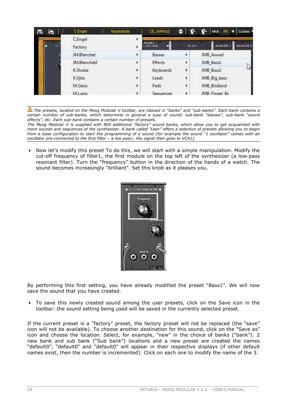 Arturia MOOG MODULAR 2.6 User Manual | Page 28 / 154