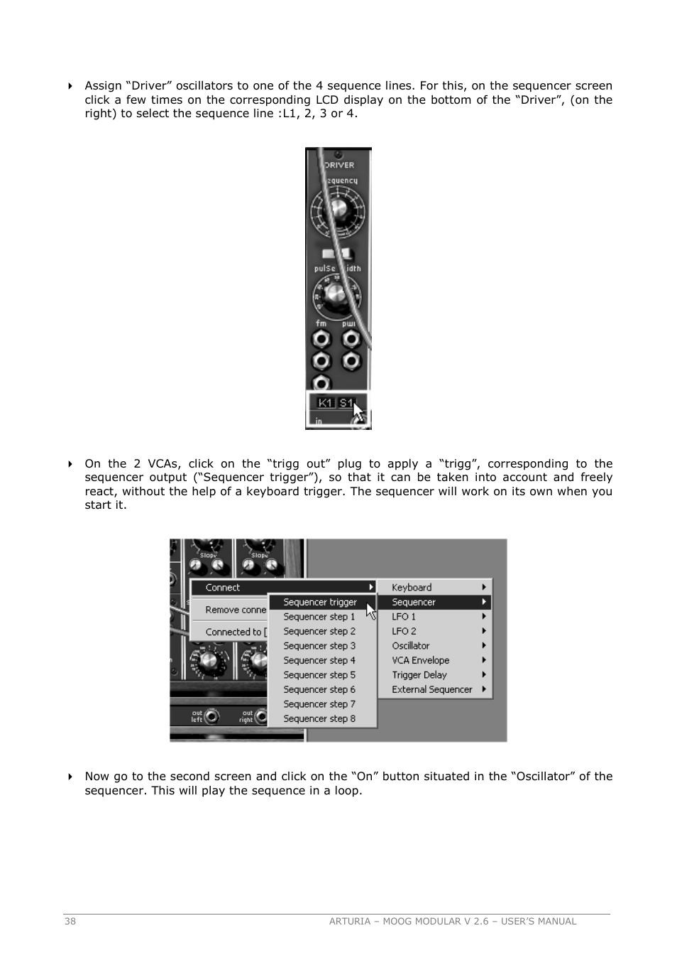 Arturia MOOG MODULAR 2.6 User Manual | Page 38 / 154
