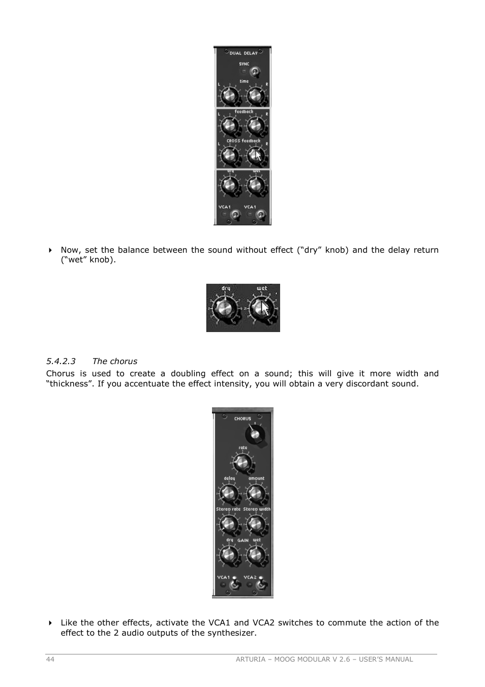 Arturia MOOG MODULAR 2.6 User Manual | Page 44 / 154