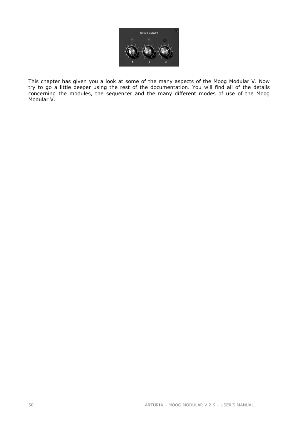Arturia MOOG MODULAR 2.6 User Manual | Page 50 / 154