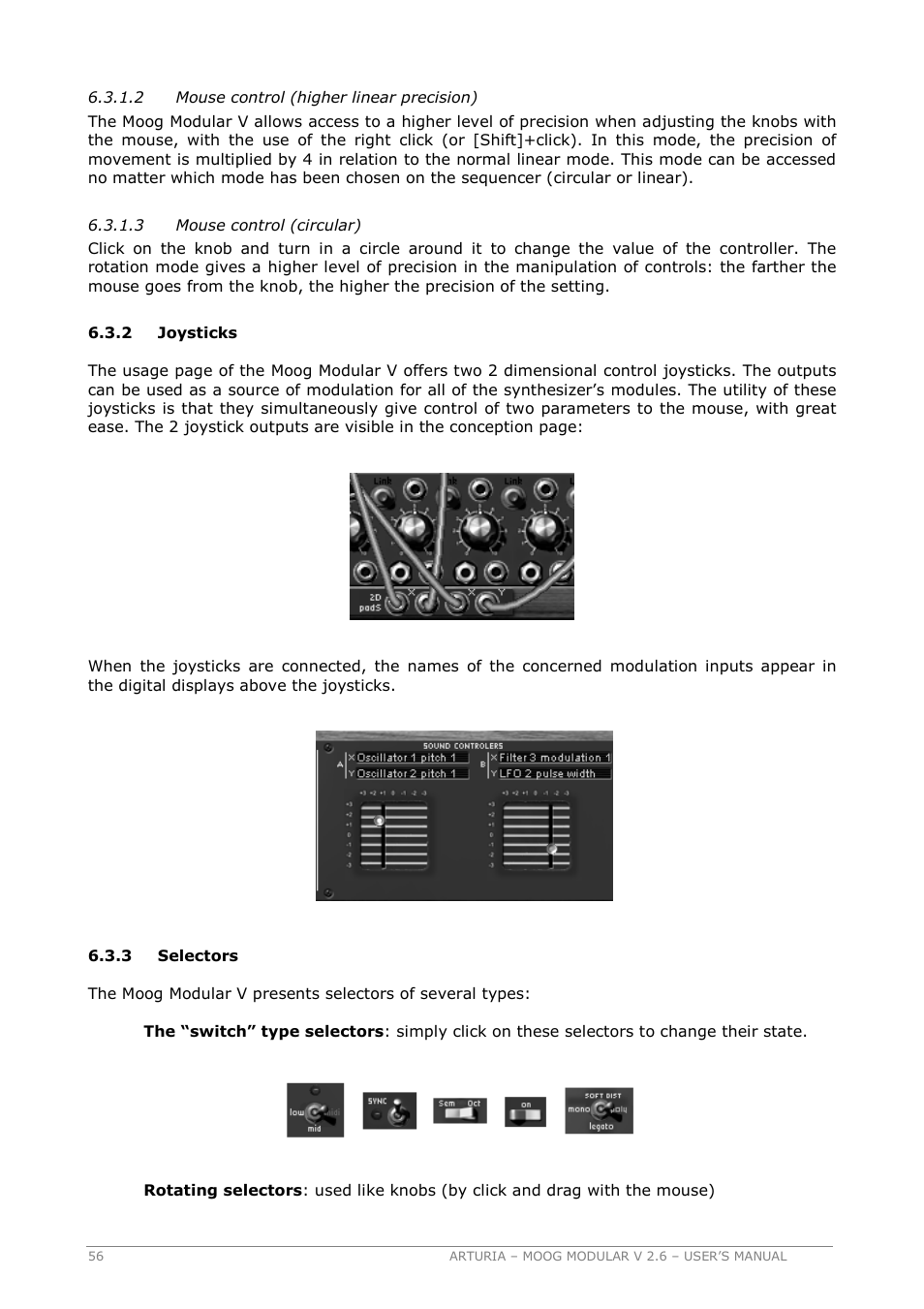 Arturia MOOG MODULAR 2.6 User Manual | Page 56 / 154