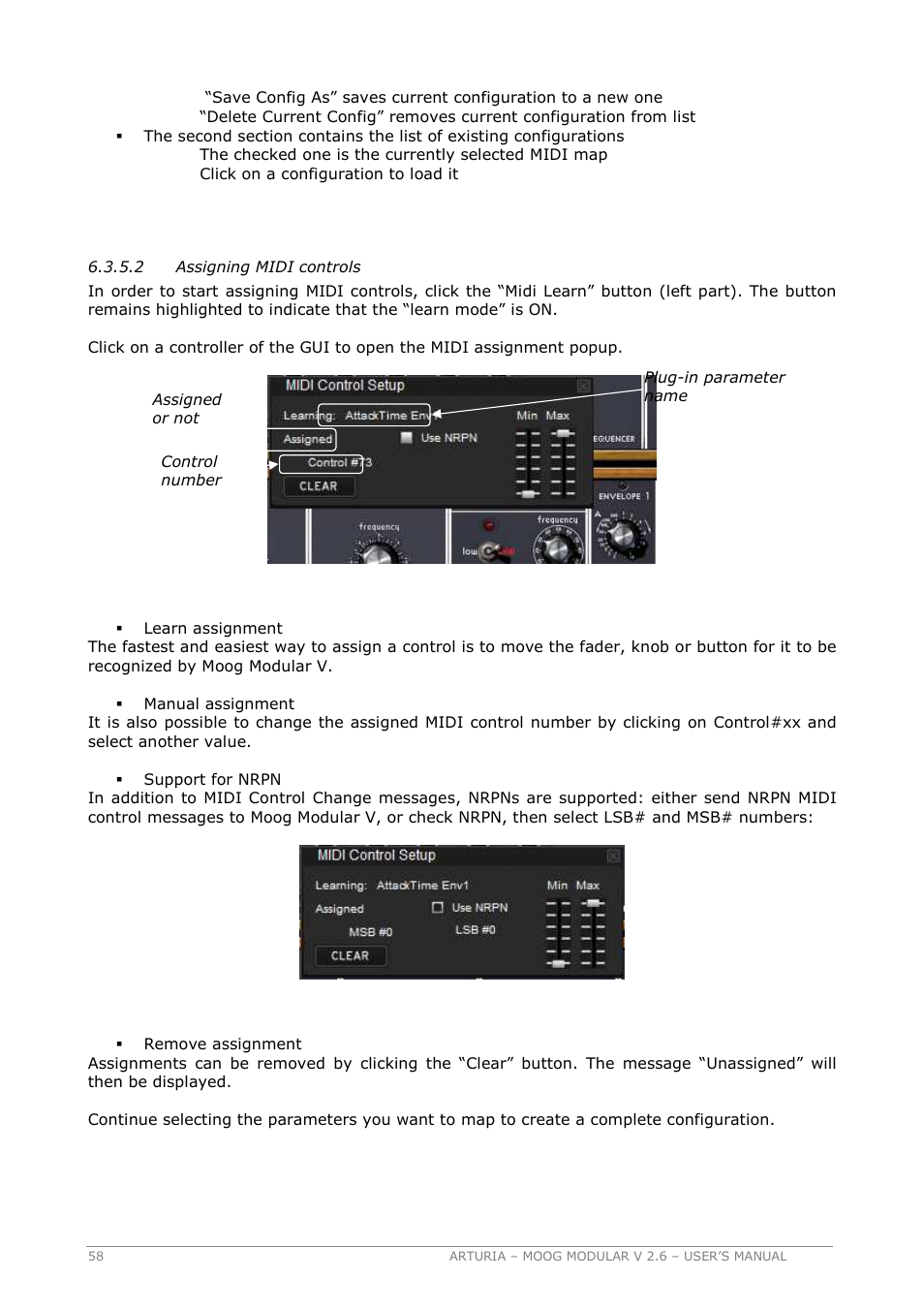 Arturia MOOG MODULAR 2.6 User Manual | Page 58 / 154