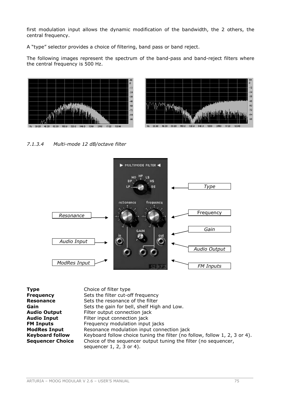 Arturia MOOG MODULAR 2.6 User Manual | Page 75 / 154