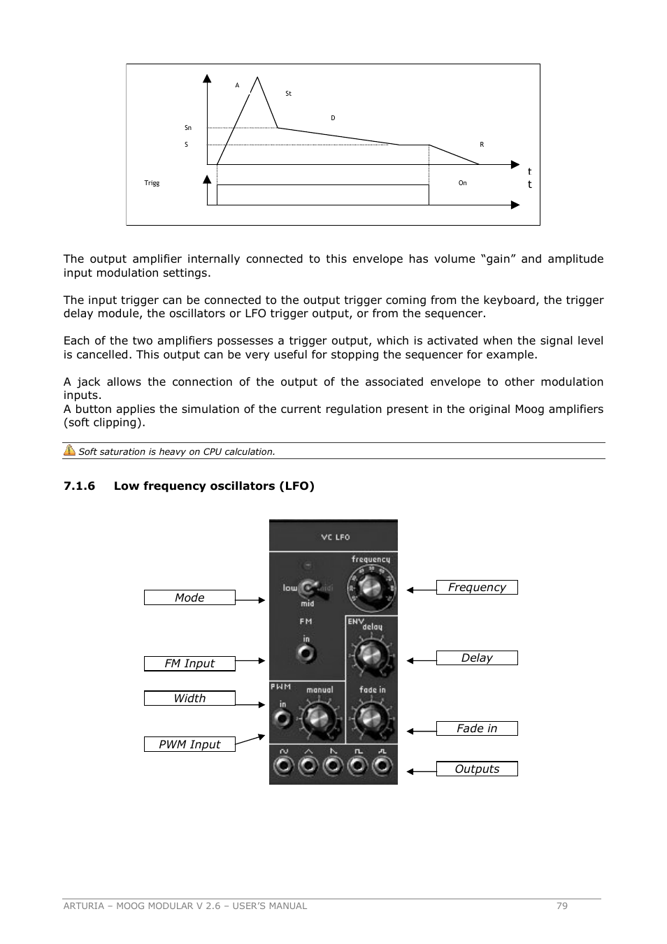 Arturia MOOG MODULAR 2.6 User Manual | Page 79 / 154