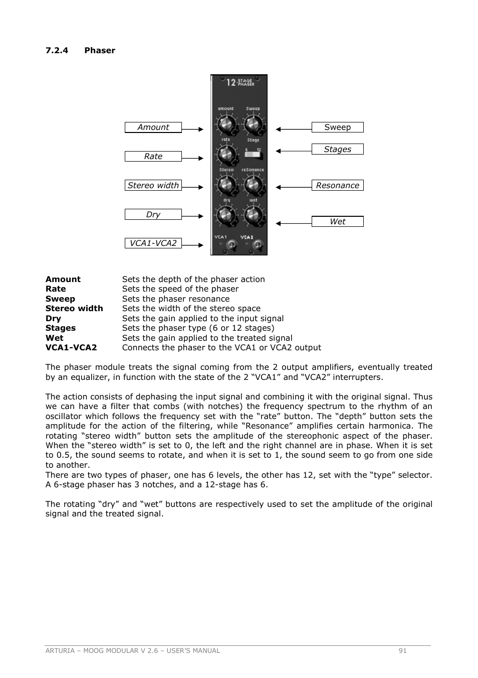 Arturia MOOG MODULAR 2.6 User Manual | Page 91 / 154