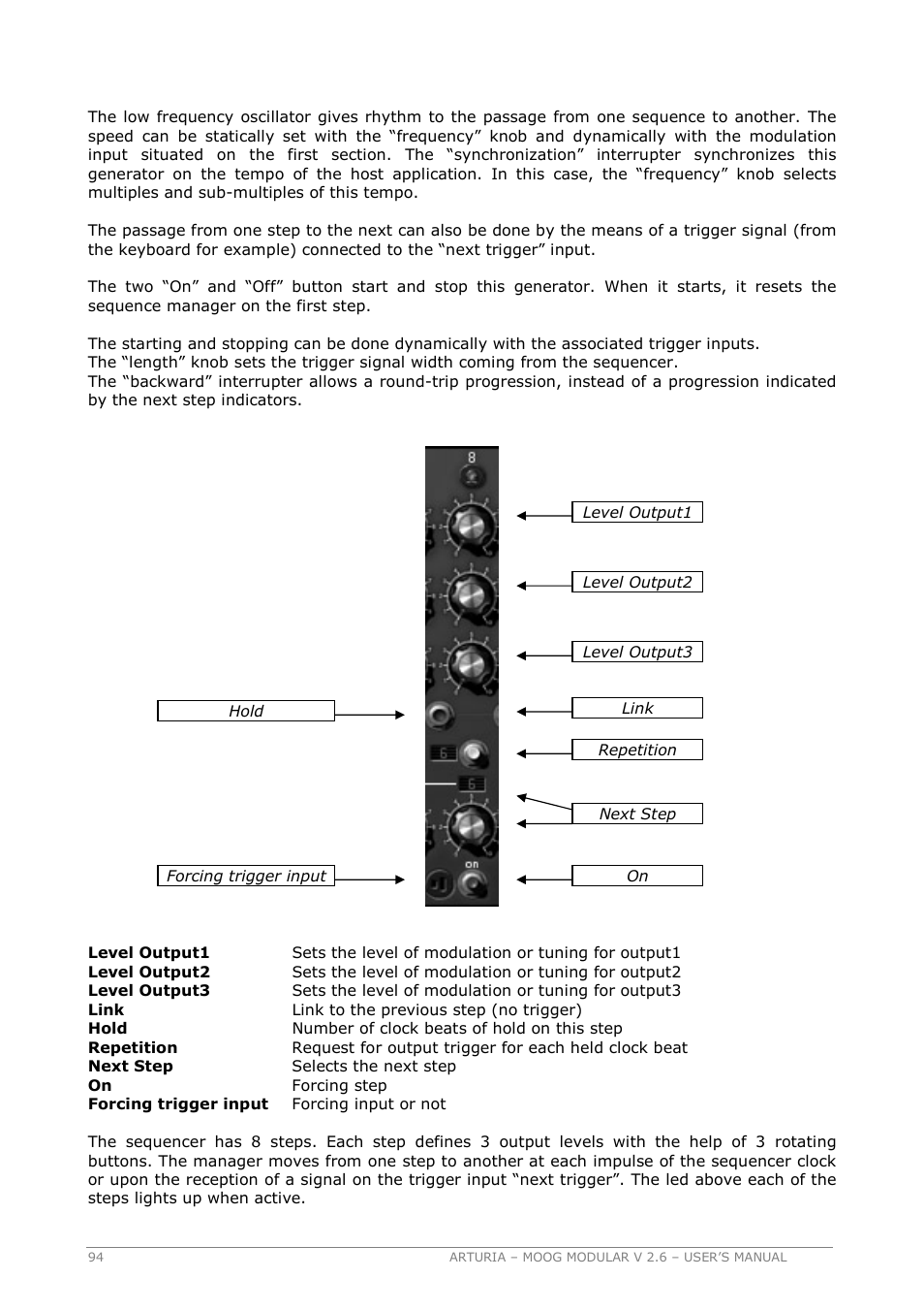 Arturia MOOG MODULAR 2.6 User Manual | Page 94 / 154