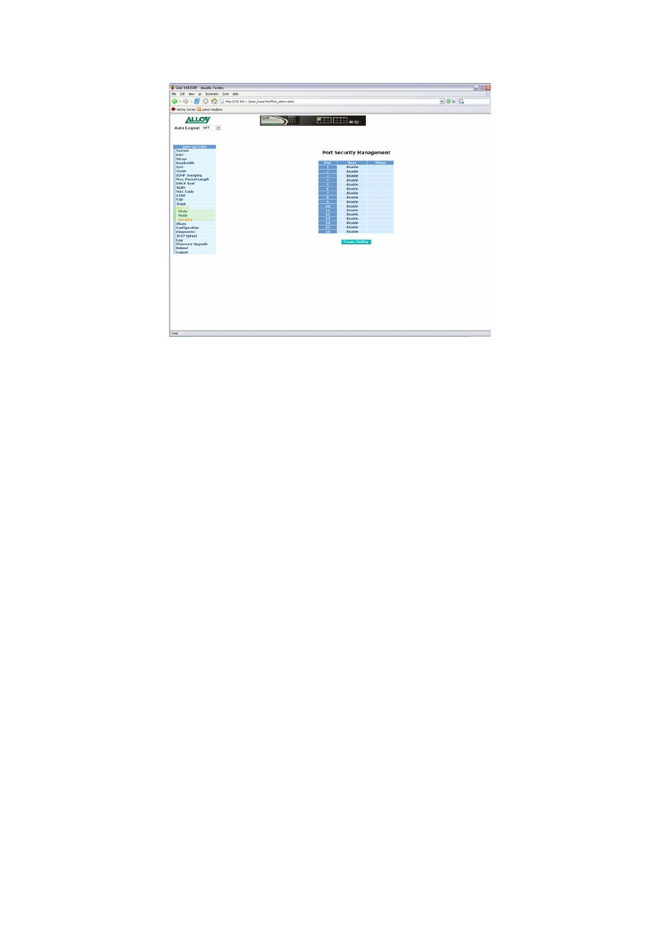 Alloy Computer Products GSM-8T16SFP User Manual | Page 100 / 235