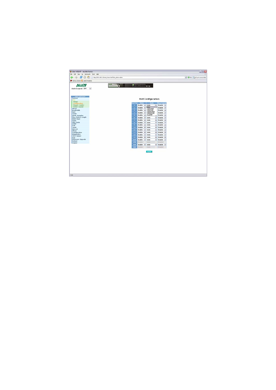 Alloy Computer Products GSM-8T16SFP User Manual | Page 38 / 235