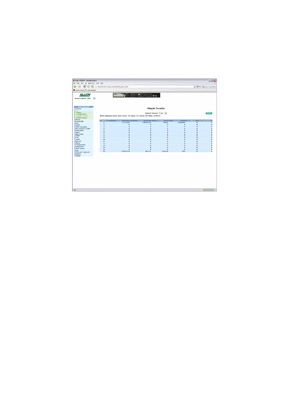 Alloy Computer Products GSM-8T16SFP User Manual | Page 40 / 235