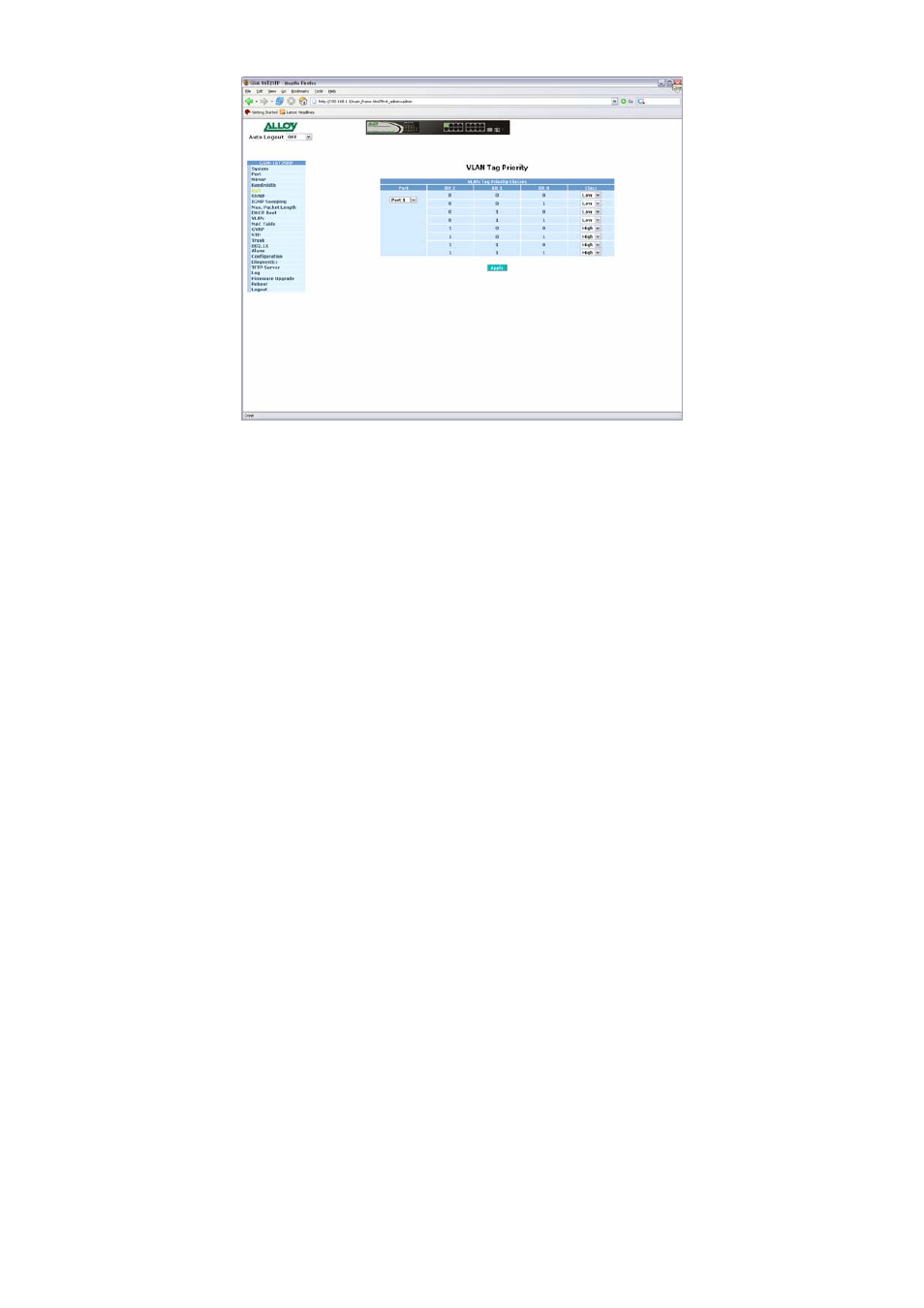 Alloy Computer Products GSM-8T16SFP User Manual | Page 50 / 235