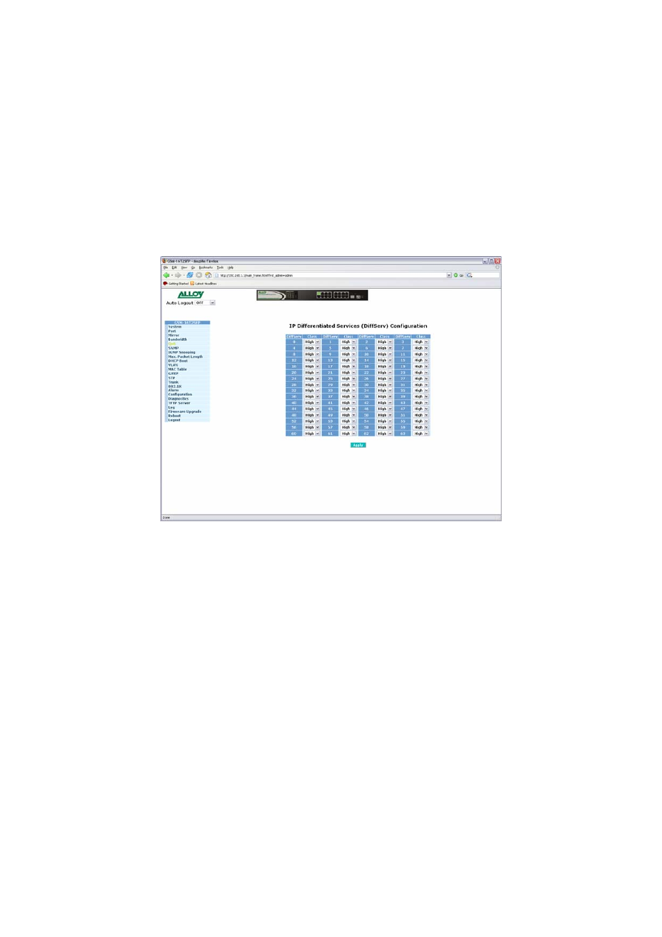Alloy Computer Products GSM-8T16SFP User Manual | Page 54 / 235