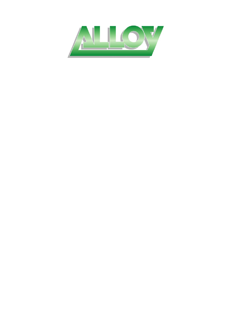 Alloy Computer Products NS-16T User Manual | 11 pages
