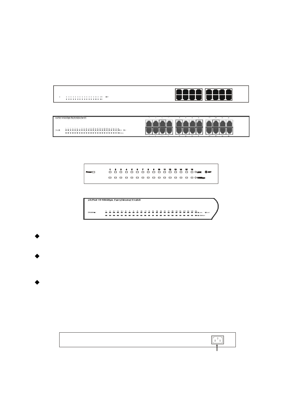 Identifying external components, Ac power connector | Alloy Computer Products NS-16T User Manual | Page 10 / 11