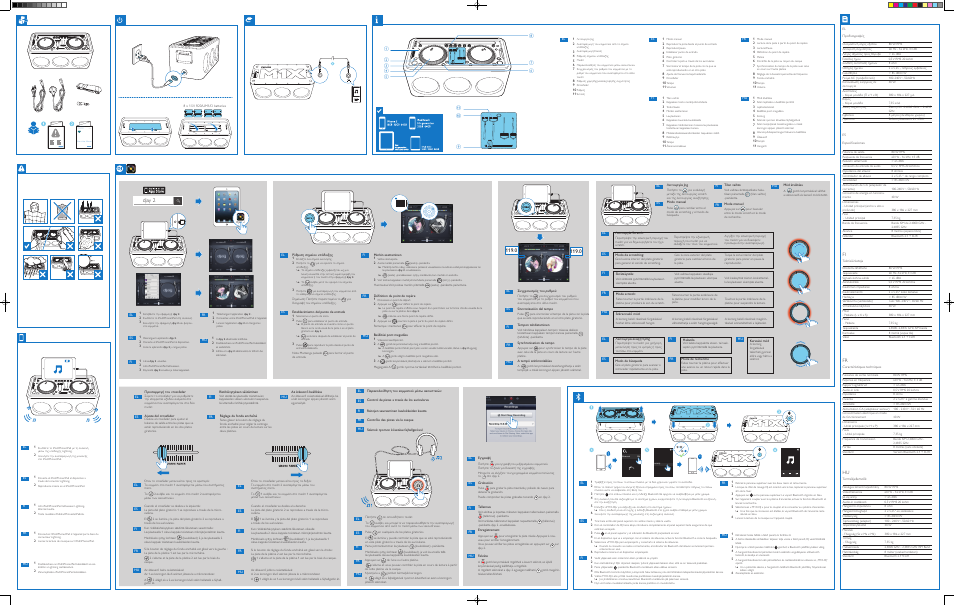 Djay 2, Djay 2 djay 2 | Philips Système audio M1X-DJ User Manual | Page 2 / 2