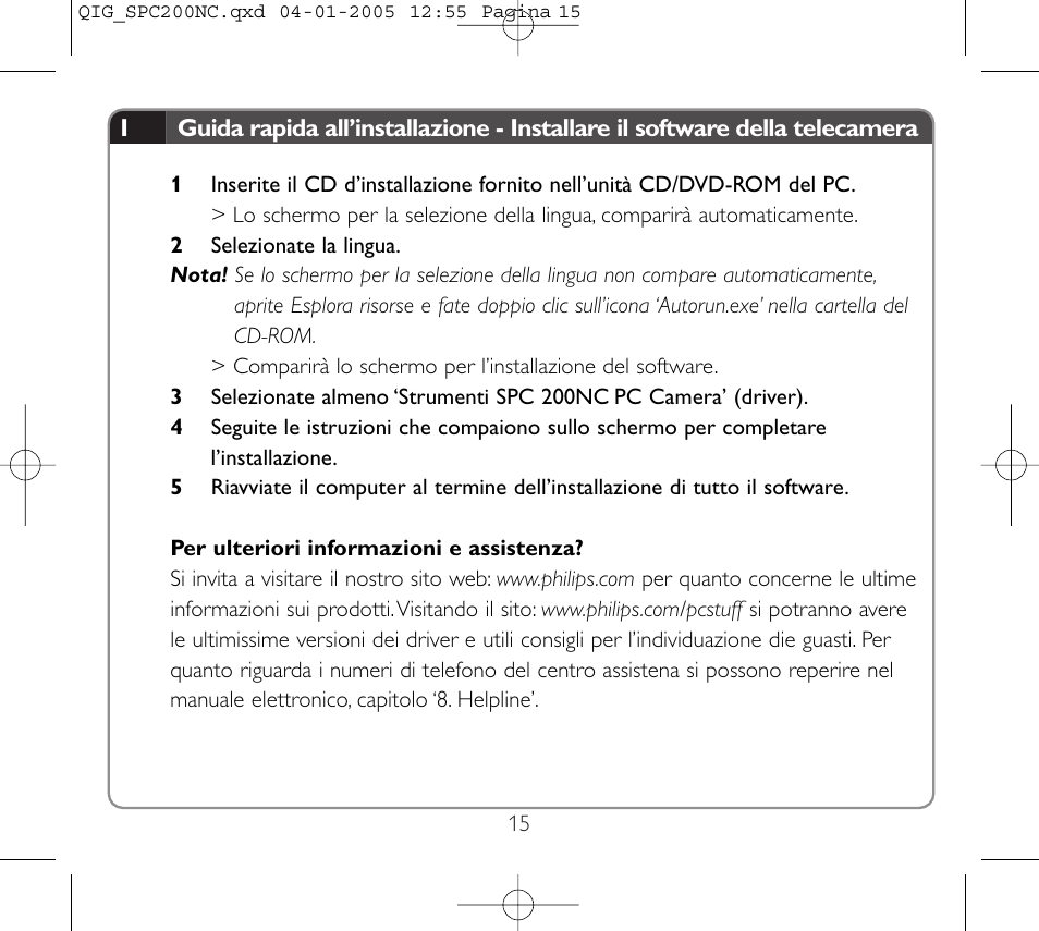 Philips Webcam User Manual | Page 15 / 22