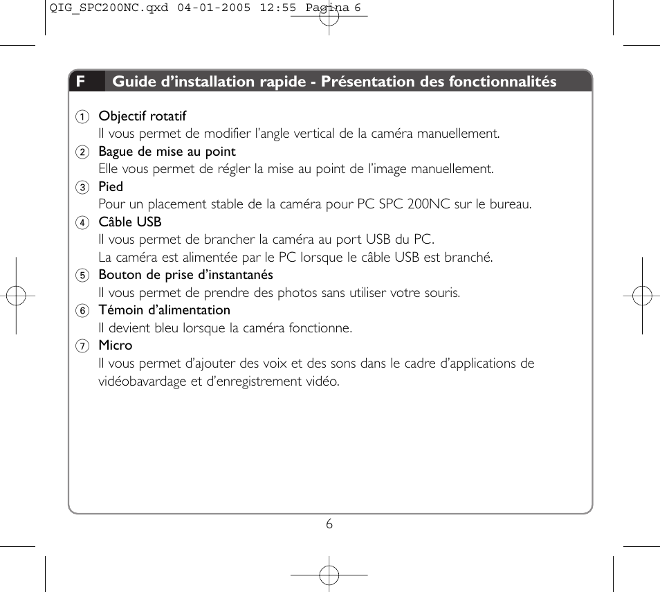 Philips Webcam User Manual | Page 6 / 22