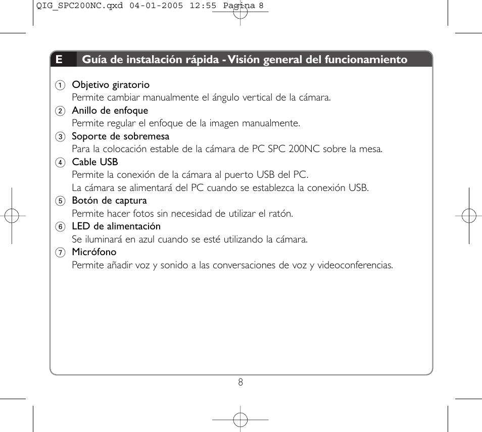 Philips Webcam User Manual | Page 8 / 22