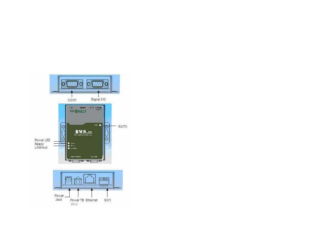 Getting started | Alloy Computer Products Network Device BWS-136 User Manual | Page 4 / 18