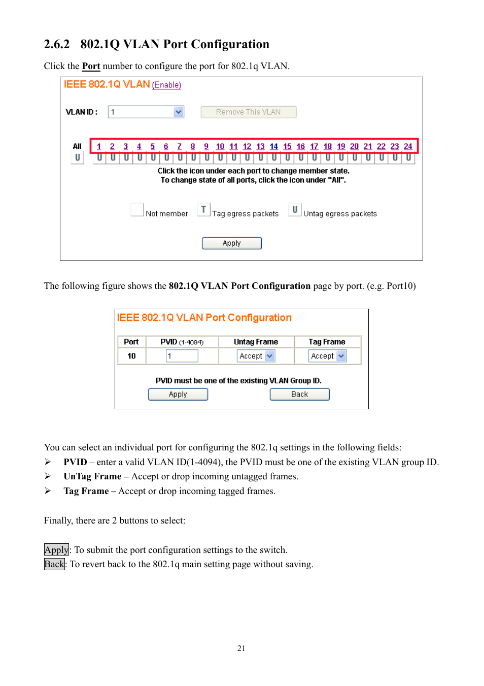 Alloy Computer Products GSS-24T2SFP User Manual | Page 21 / 59