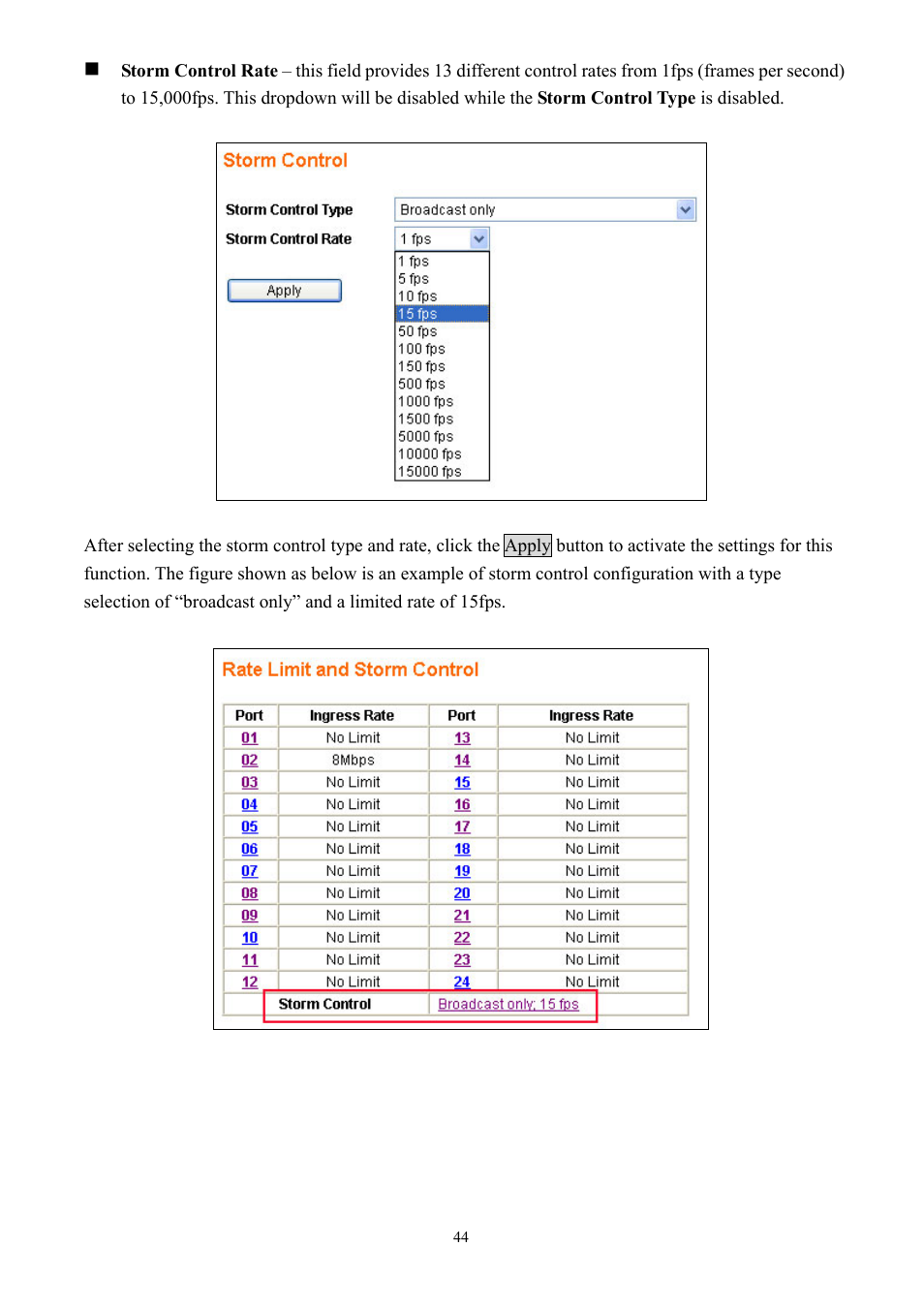 Alloy Computer Products GSS-24T2SFP User Manual | Page 44 / 59