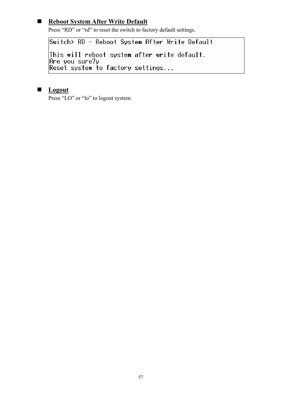 Alloy Computer Products GSS-24T2SFP User Manual | Page 57 / 59