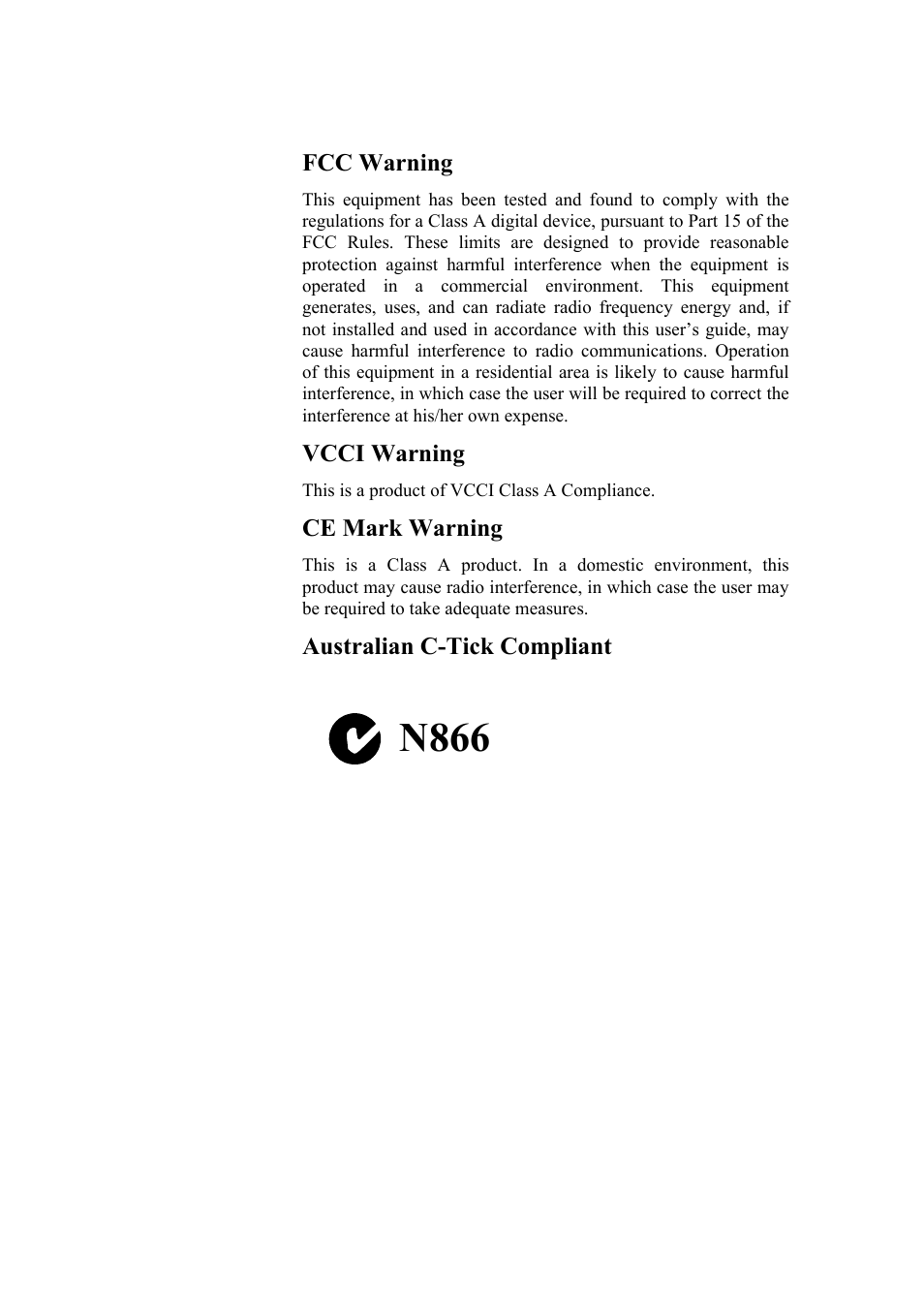 N866 | Alloy Computer Products NS-24T01FS User Manual | Page 3 / 39
