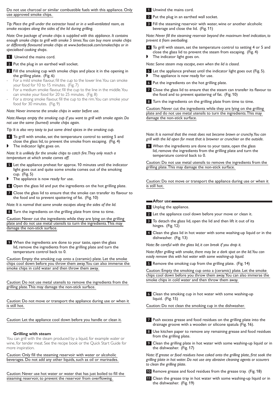 Philips Avance Collection Gril de table User Manual | Page 3 / 11