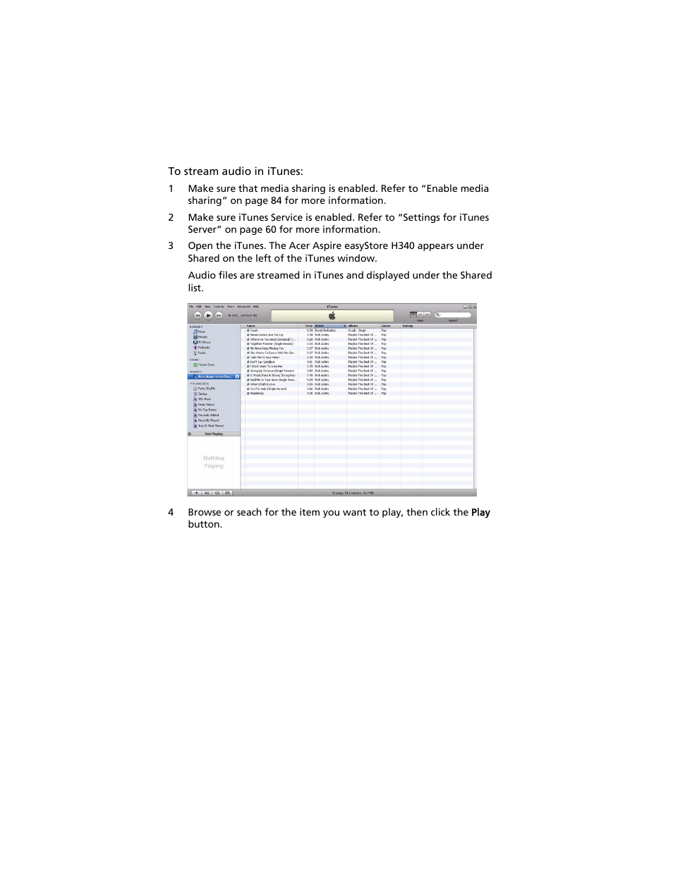 Acer Aspire easyStore H340 User Manual | Page 104 / 148