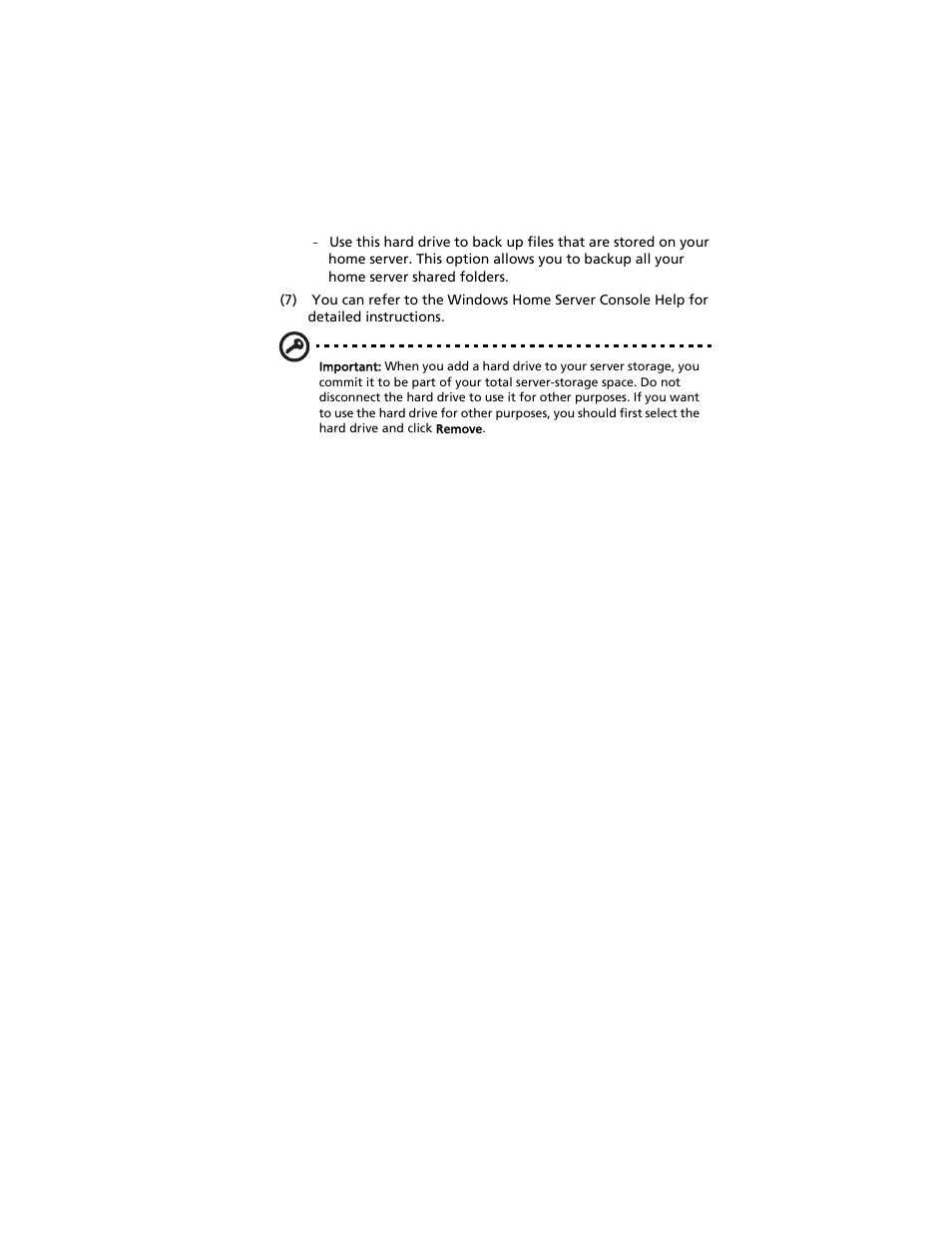 Acer Aspire easyStore H340 User Manual | Page 125 / 148