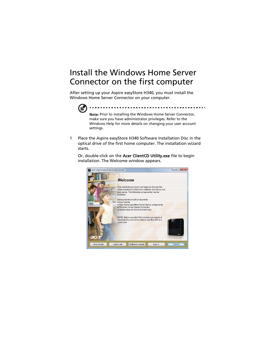 Acer Aspire easyStore H340 User Manual | Page 32 / 148