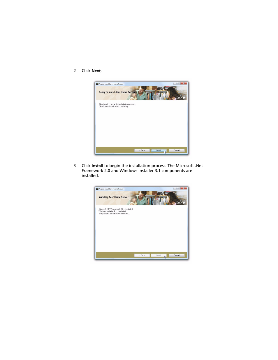 Acer Aspire easyStore H340 User Manual | Page 33 / 148