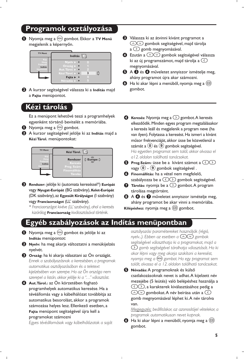 Philips Matchline Téléviseur User Manual | Page 173 / 216