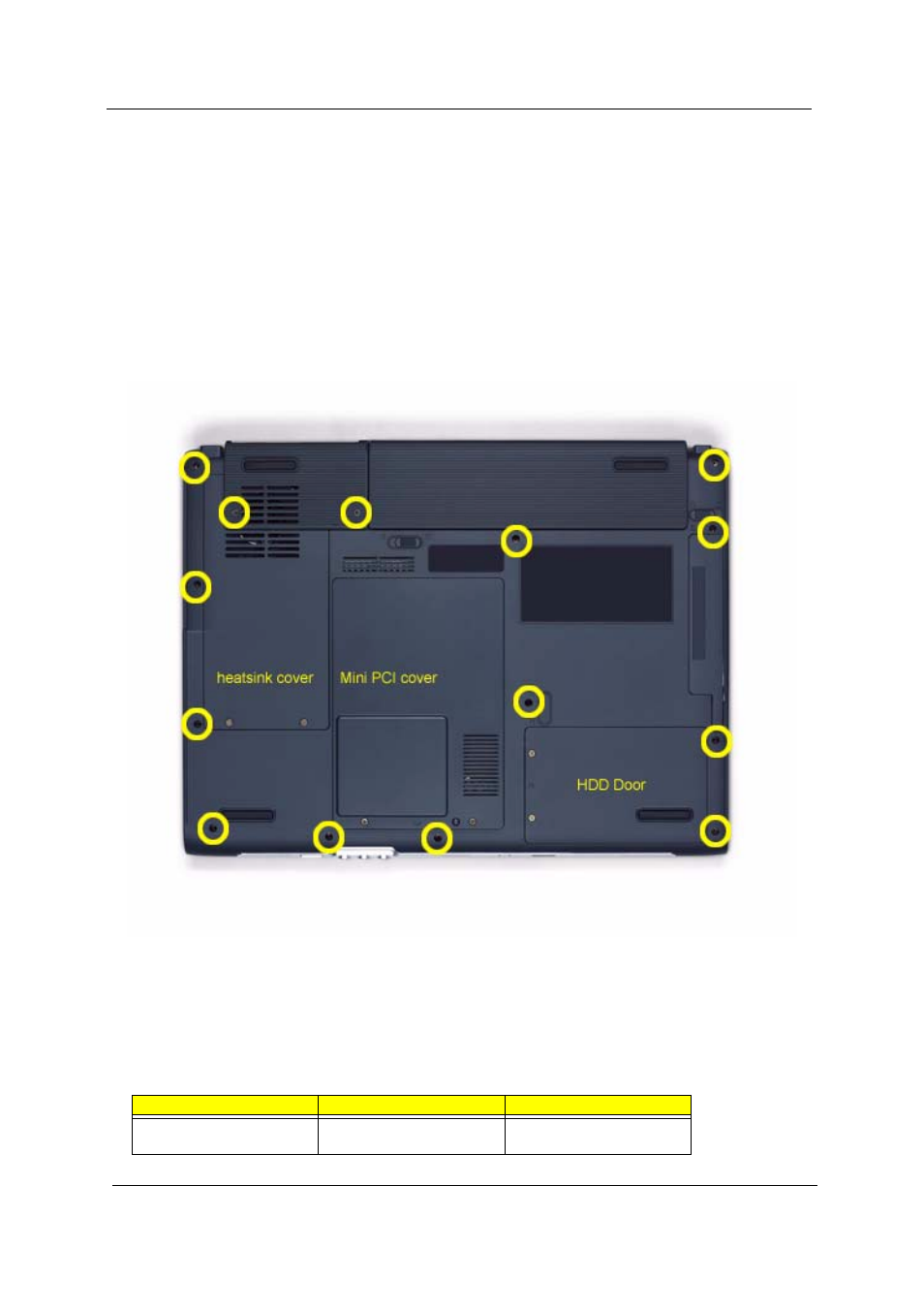 General information, Before you begin, Io bezel battery | Acer 4100 User Manual | Page 66 / 128