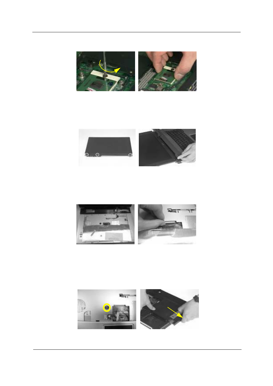 Removing the odd module | Acer 4100 User Manual | Page 73 / 128