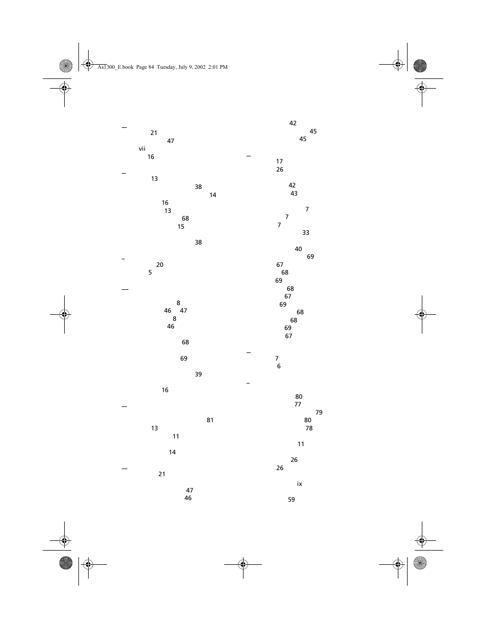 Acer 1300 series User Manual | Page 94 / 96