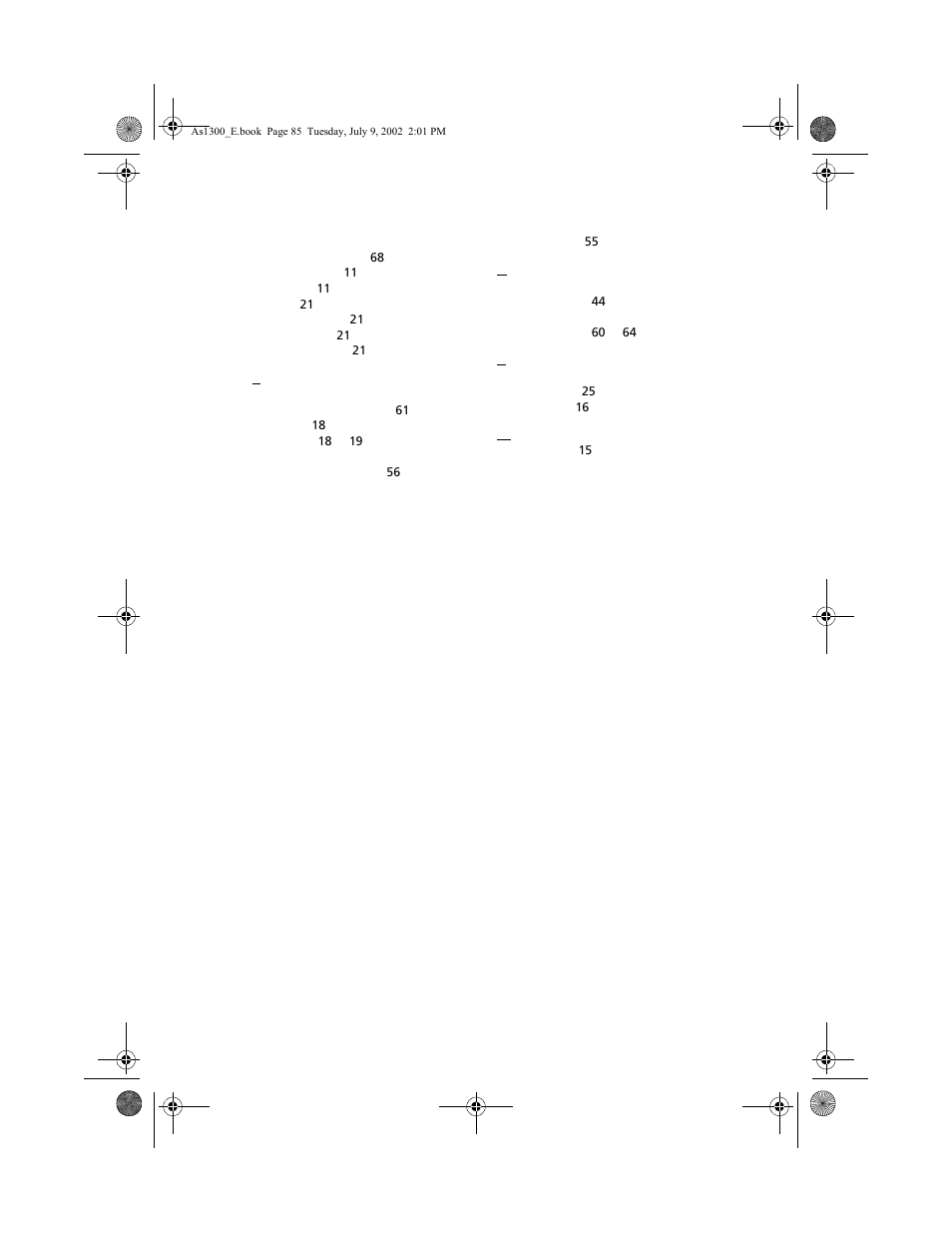 Acer 1300 series User Manual | Page 95 / 96