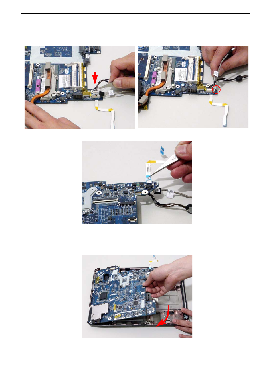 Replacing the mainboard | Acer 4330 User Manual | Page 122 / 198