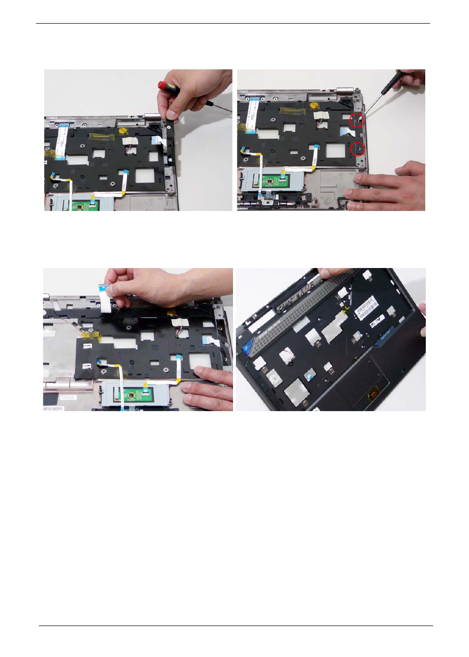 Replacing the launch board, Replacing the switch board | Acer 4330 User Manual | Page 128 / 198