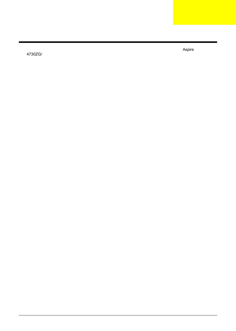 Fru (field replaceable unit) list, Chapter 6 | Acer 4330 User Manual | Page 165 / 198