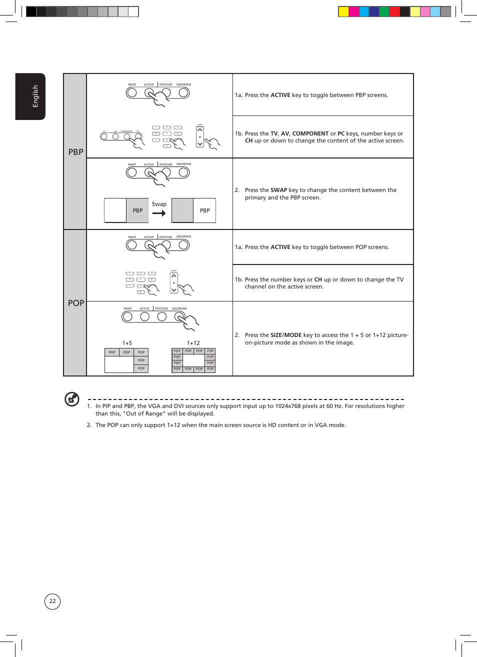 English | Acer AT3705-DTV User Manual | Page 22 / 38